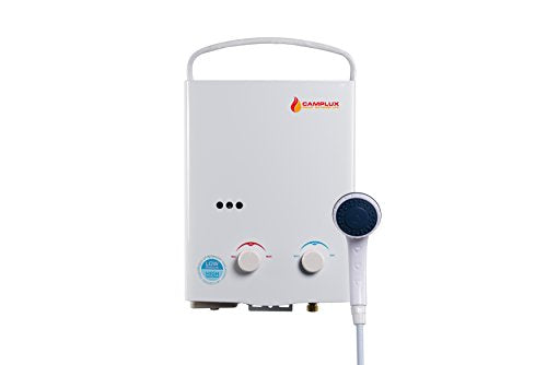 Camplux 5L 1.32 GPM Outdoor Portable Propane Tankless Water Heater