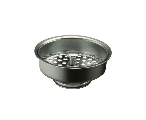 KOHLER K-8803-CP Duostrainer Basket Strainer, Polished Chrome