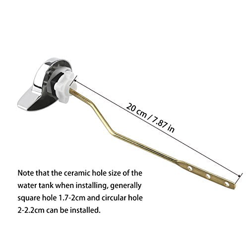 OULII Side Mount Toilet flush Lever Handle for TOTO Kohler Toilet Tank
