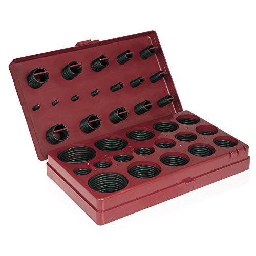 Neiko 50443A Universal O-Ring Assortment | 407-Piece Set | SAE