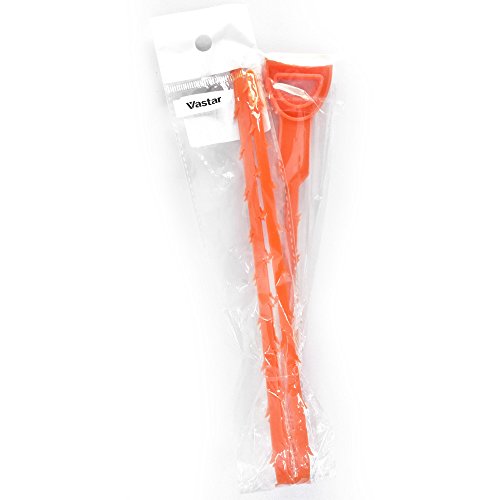 Vastar 3 Pack 19.6 Inch Drain Snake Hair Drain Clog Remover Cleaning Tool