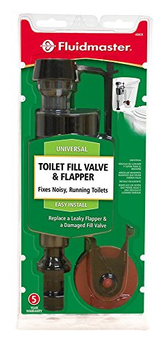 Fluidmaster 400CRP14 Toilet Fill Valve and Flapper Repair Kit