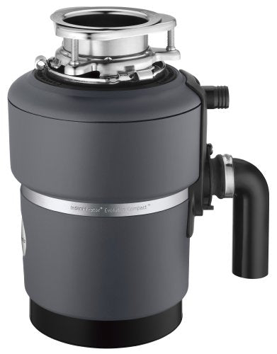 InSinkErator Evolution Compact Garbage Disposal, 3/4 HP Food Waste Disposal Unit