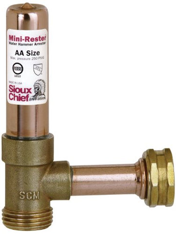 Sioux Chief Mfg 660-H 3/4-Inch Female Swivel Hose Thread by 3/4-Inch Male Hose Thread Mini Rester