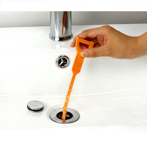 Hair Drain Clog Remover Cleaning Tool Pipe Snake Shower drain with