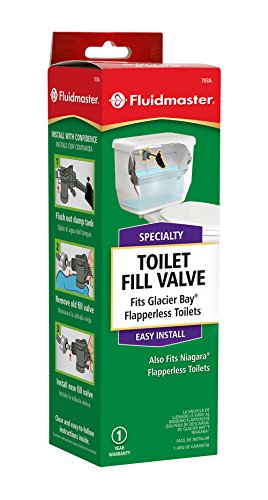 Fluidmaster 703AP4 Fill Valve for Glacier Bay and Niagara Conservation Flapperless Toilets