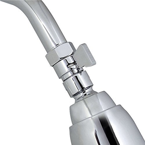 KES K1140B3 Shower Head Shut-Off Valve Brass with Metal Handle, Polished Chrome
