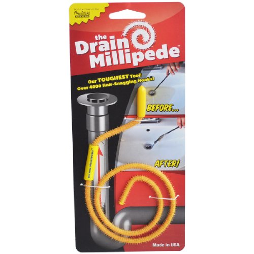FlexiSnake Drain Millipede Hair Clog Tool for Drain Cleaning
