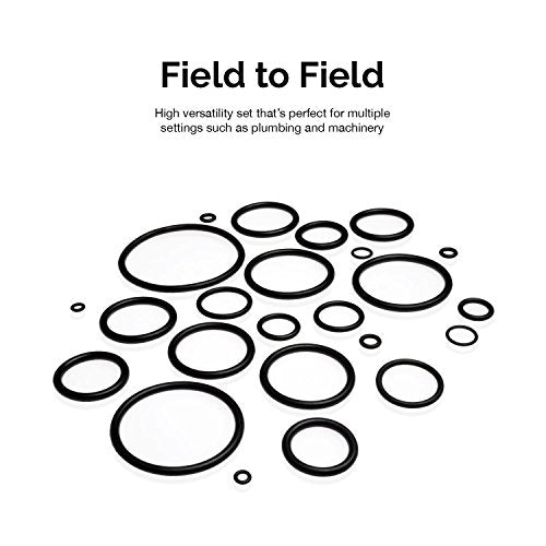 Neiko 50443A Universal O-Ring Assortment | 407-Piece Set | SAE