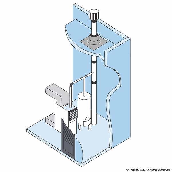 T520013 - MASONRY CHIMNEY FLUE PIPING UPGRADE UP TO 4"